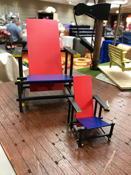 Rietveld's Red Blue Chair