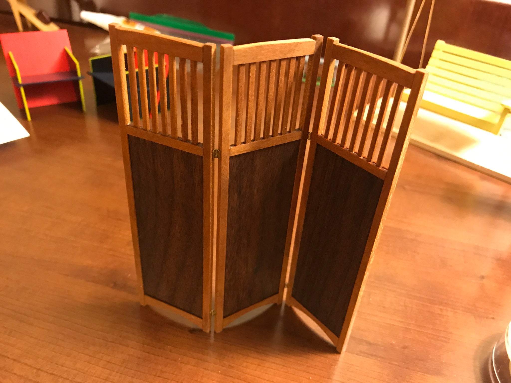 Arts and Crafts Room Divider Screen