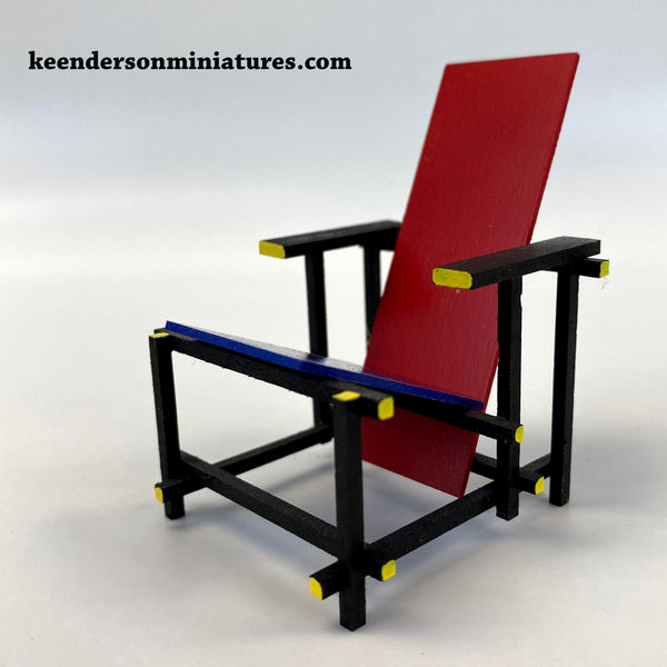 Rietveld's Red Blue Chair